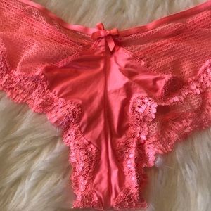 Neon Pink Cheeky Panties NWOT